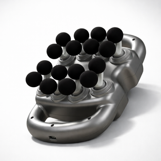 Purefleure 16 Head Deep Tissue Massage Gun