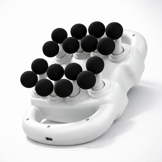 Purefleure 16 Head Deep Tissue Massage Gun